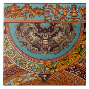 De Cerâmica Azulejo Decorativo Dragões e Gargoyles