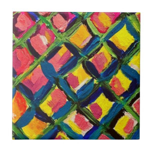 De Cerâmica Azulejo decorativo inspirado no abacaxi