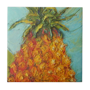 De Cerâmica Azulejo do abacaxi