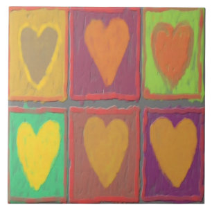De Cerâmica Azulejo do amor