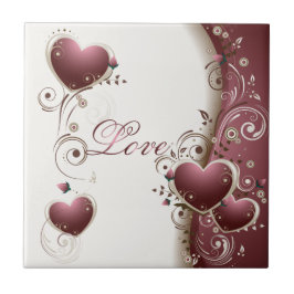 De Cerâmica Azulejo do amor