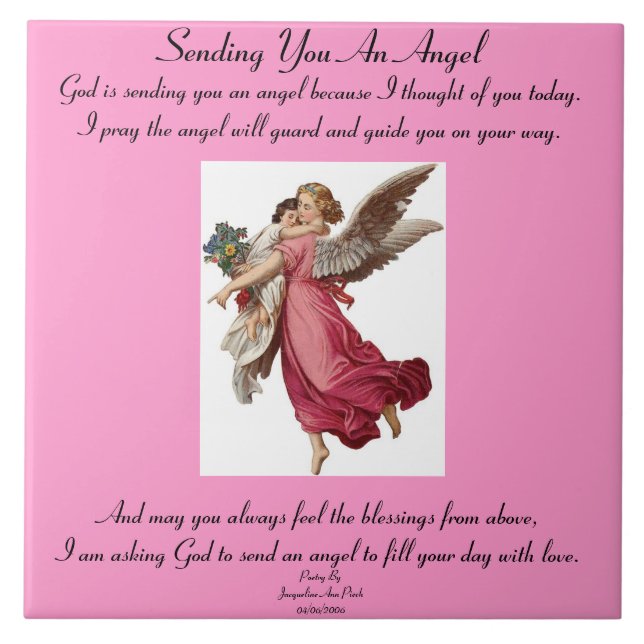 De Cerâmica Azulejo do anjo (Frente)