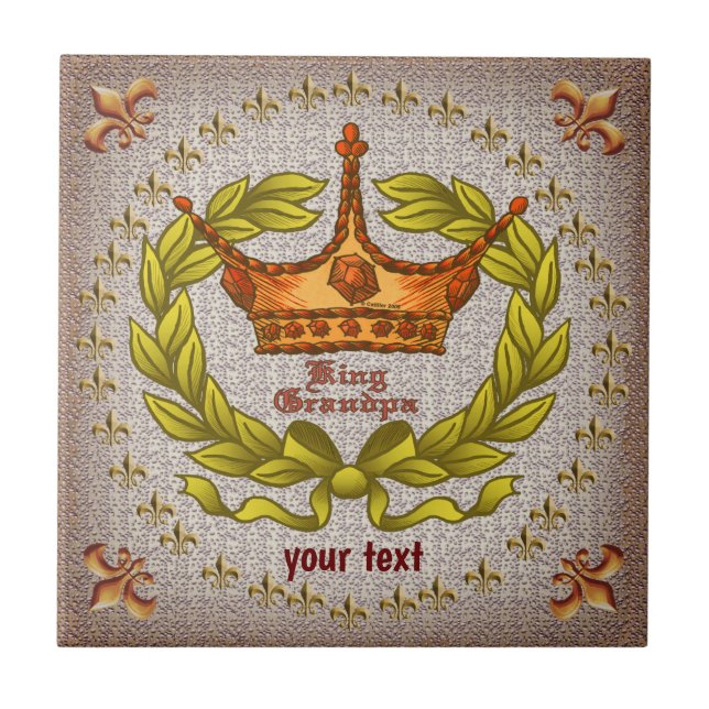 De Cerâmica Azulejo do avô rei (Frente)