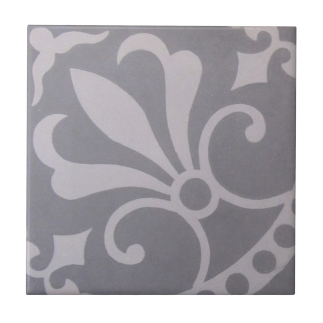 De Cerâmica Azulejo do cimento do Encaustic da reprodução em (Frente)