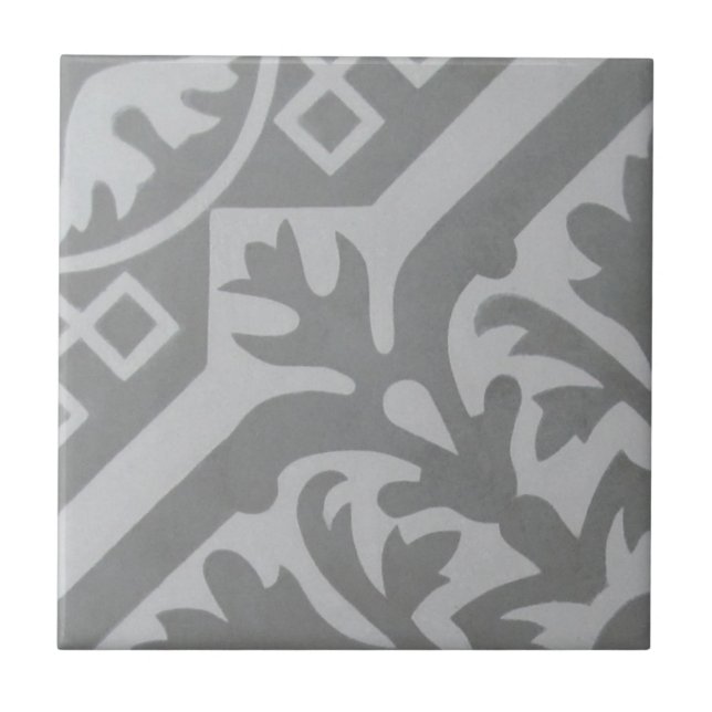 De Cerâmica Azulejo do cimento do Encaustic da reprodução em (Frente)