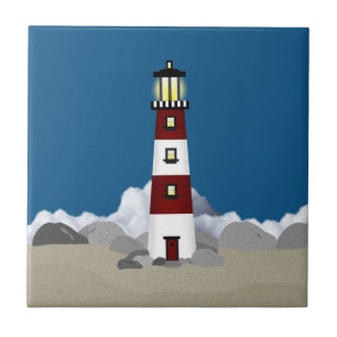 De Cerâmica Azulejo do farol