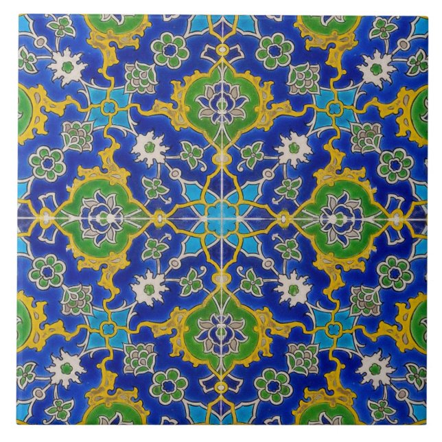 De Cerâmica azulejo do iznik (Frente)