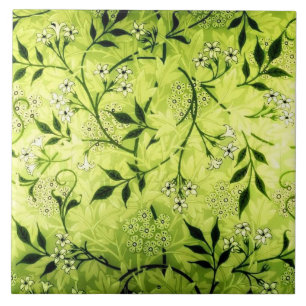 De Cerâmica Azulejo do jasmim