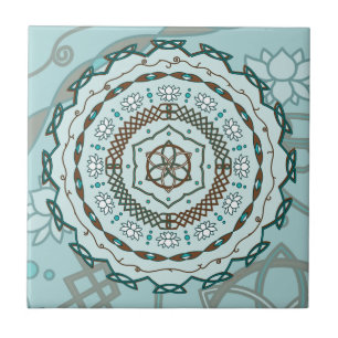 De Cerâmica Azulejo do Lotus Weave