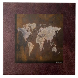 De Cerâmica Azulejo do Mapa Mundial