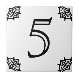 De Cerâmica Azulejo do Número da Casa Espanhola