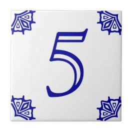 De Cerâmica Azulejo do Número da Casa Espanhola