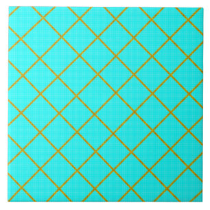 De Cerâmica Azulejo do ouro e da turquesa
