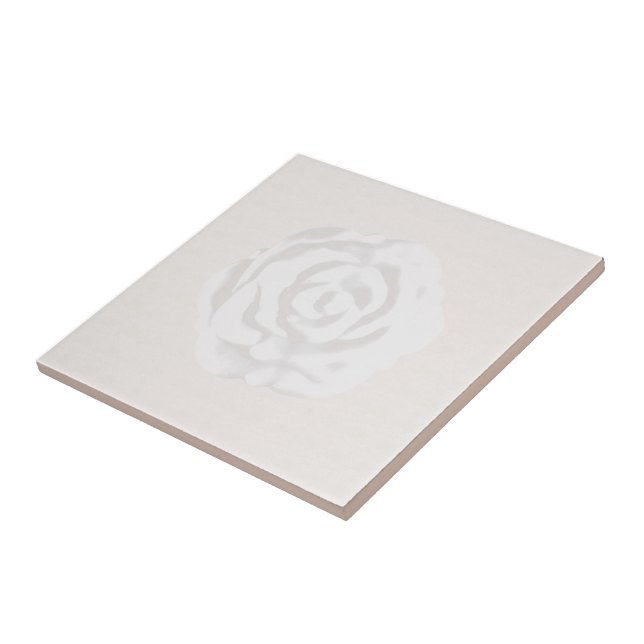 De Cerâmica Azulejo do rosa branco (Lateral)
