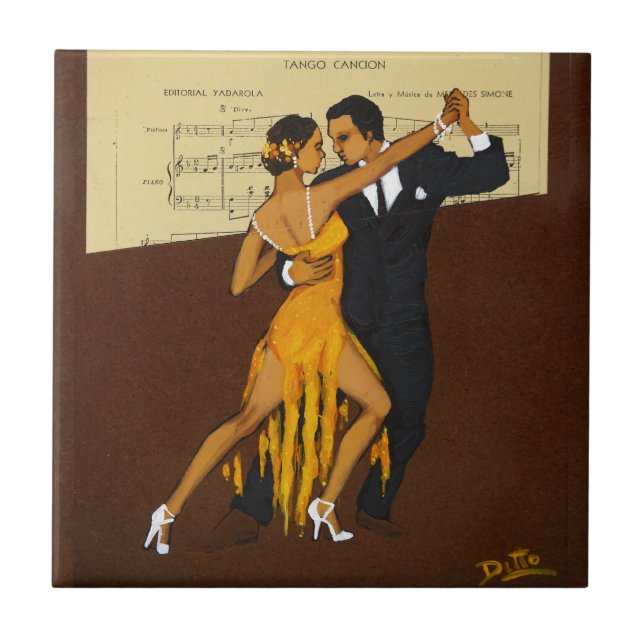 De Cerâmica Azulejo do TANGO (Frente)