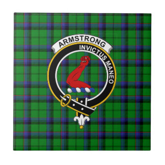 De Cerâmica Azulejo do Tartan, Emblema e Lema Armstrong