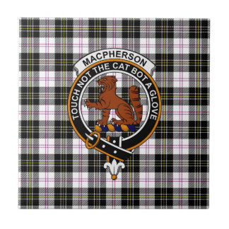 De Cerâmica Azulejo do Tartan, Emblema e Lema MacPherson