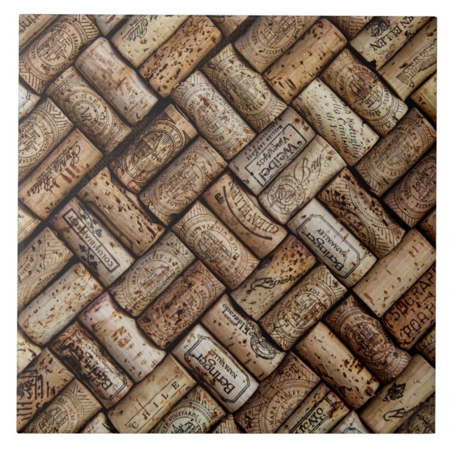 De Cerâmica Azulejo do teste padrão da cortiça (Frente)