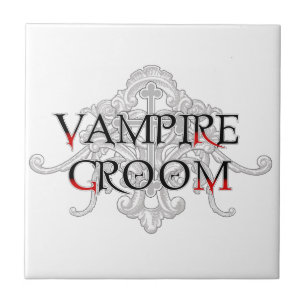 De Cerâmica Azulejo do Vampire Groom