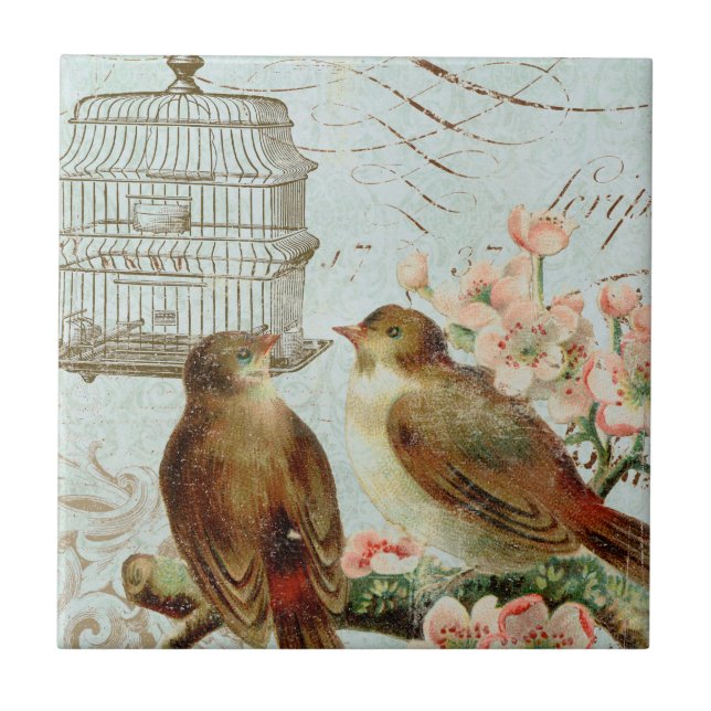 De Cerâmica Azulejo do vintage (Frente)