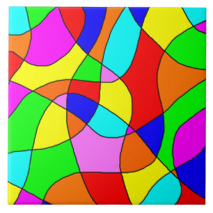 De Cerâmica Azulejo do vitral