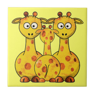 De Cerâmica Azulejo dos GIRAFAS