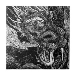 De Cerâmica Azulejo Dragon