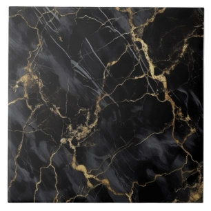 De Cerâmica Azulejo Elegante Dourado Marble Cerâmico