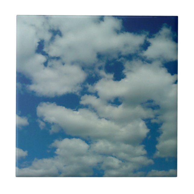 De Cerâmica Azulejo em Nuvem (Frente)