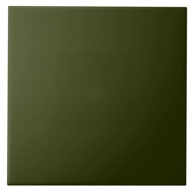 De Cerâmica Azulejo - Esmalte Verde 01 (Frente)