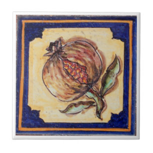 De Cerâmica Azulejo espanhol da romã