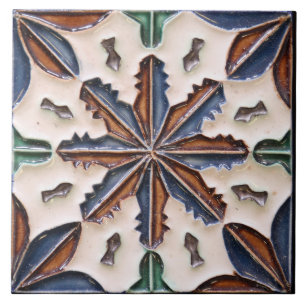 De Cerâmica Azulejo Espanhol Vintage Mediterrâneo tradicional
