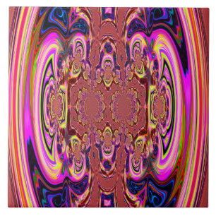 De Cerâmica Azulejo Espetacular Laranja Cosmic