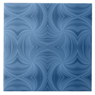 De Cerâmica azulejo espiral azul