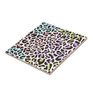 De Cerâmica Azulejo Estampa Leopardo