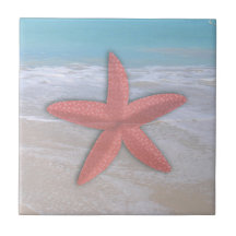 Azulejo Estrela-do-Mar na Praia Costa