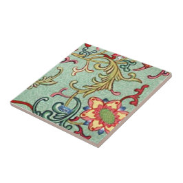 De Cerâmica Azulejo (Flor Irlandesa) SDCescartazes ©️ 2024