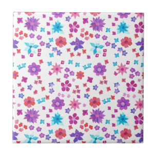 De Cerâmica Azulejo Flor-Power Bem Bonito