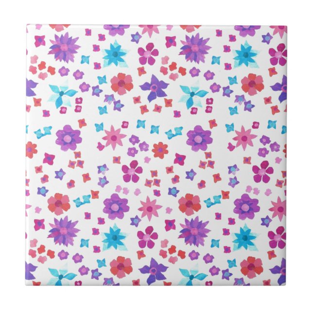 De Cerâmica Azulejo Flor-Power Bem Bonito (Frente)