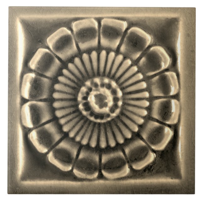 De Cerâmica Azulejo Floral alivio AzulejosFaux Repro Espanhol (Frente)