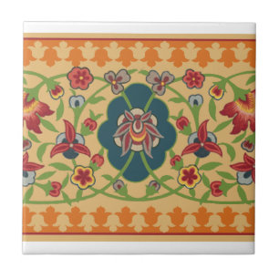 De Cerâmica Azulejo floral da beira