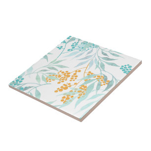 De Cerâmica Azulejo floral estético
