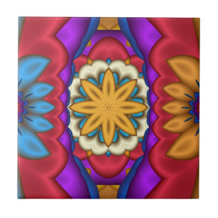 De Cerâmica Azulejo Floral Mexicano