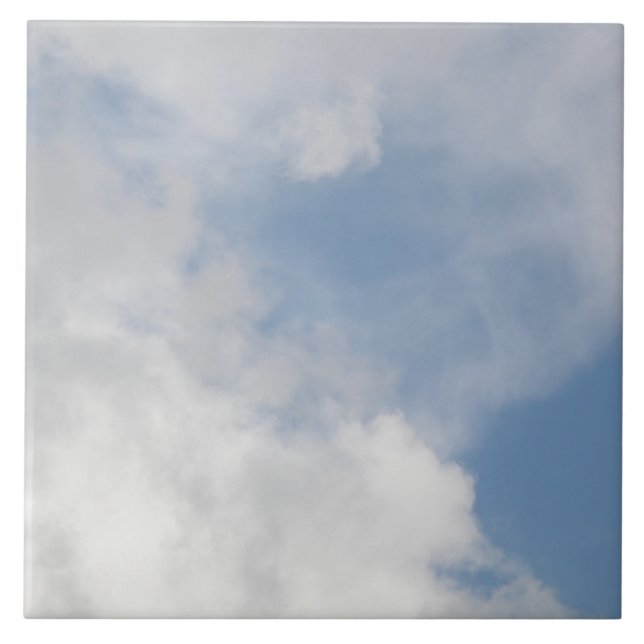 De Cerâmica Azulejo Fluffy Clouds (Frente)