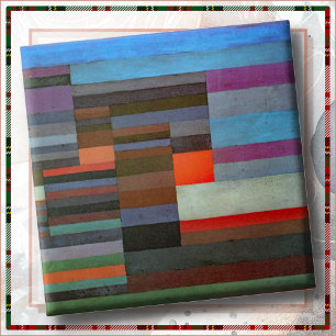 De Cerâmica AZULEJO - "Fogo na Tarde" - Paul Klee