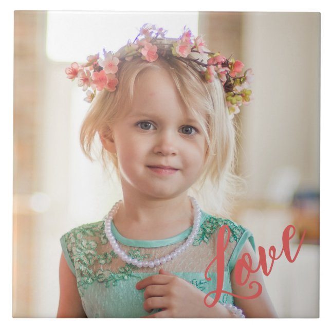 De Cerâmica Azulejo fotográfico personalizado cerâmico (Frente)