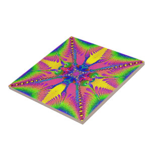 De Cerâmica Azulejo Fractal 111