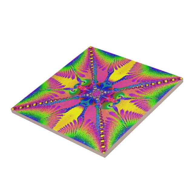 De Cerâmica Azulejo Fractal 111 (Lateral)