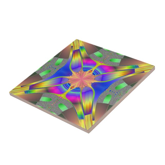 De Cerâmica Azulejo Fractal 112 (Lateral)