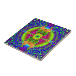De Cerâmica Azulejo Fractal 117